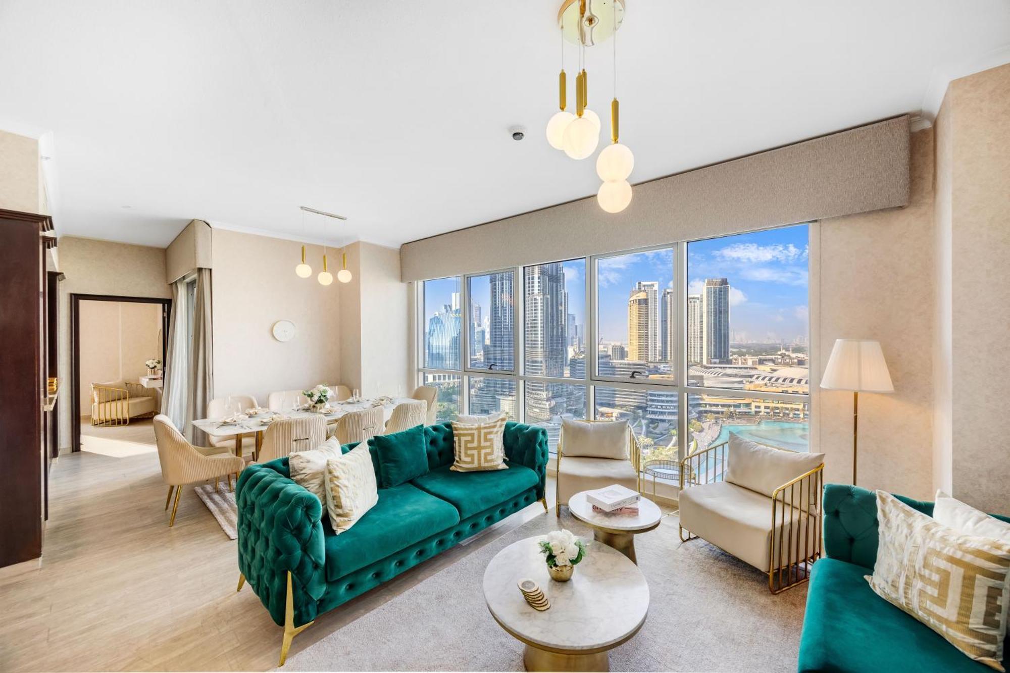 Durrani Homes - Grandiose 5Br Besides Dubai Mall With Burjkhalifa And Fountain View Exterior photo