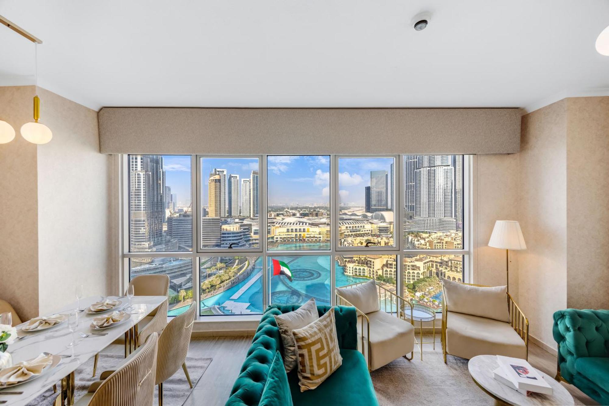 Durrani Homes - Grandiose 5Br Besides Dubai Mall With Burjkhalifa And Fountain View Exterior photo