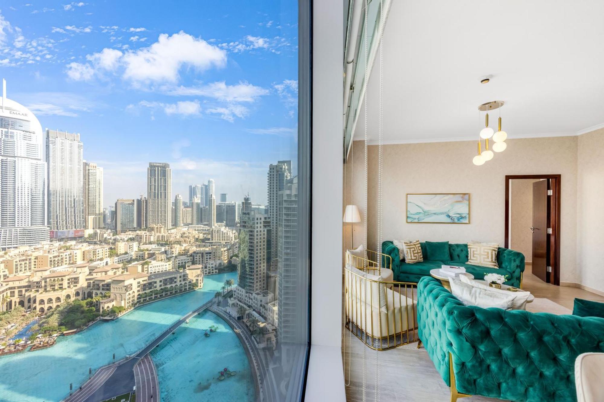 Durrani Homes - Grandiose 5Br Besides Dubai Mall With Burjkhalifa And Fountain View Exterior photo