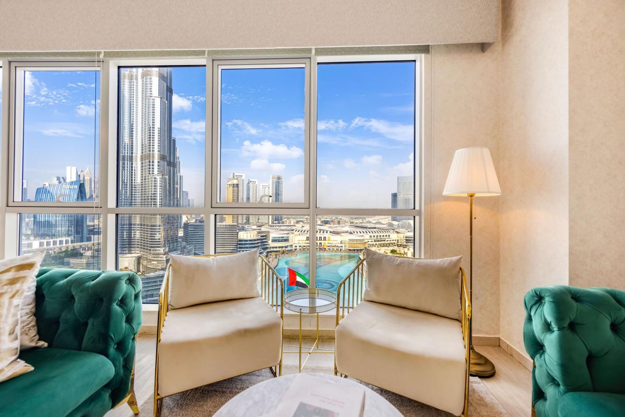 Durrani Homes - Grandiose 5Br Besides Dubai Mall With Burjkhalifa And Fountain View Exterior photo