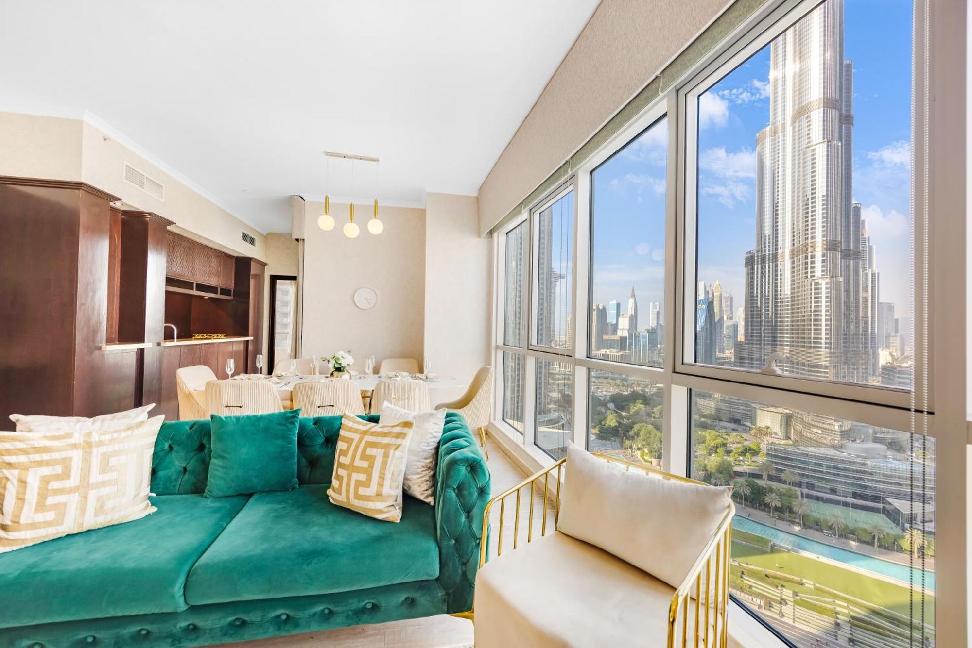 Durrani Homes - Grandiose 5Br Besides Dubai Mall With Burjkhalifa And Fountain View Exterior photo
