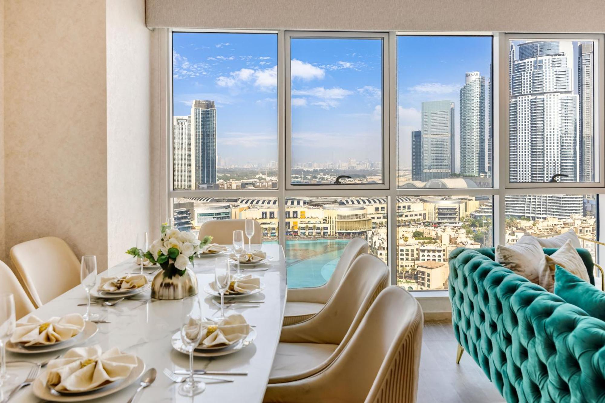 Durrani Homes - Grandiose 5Br Besides Dubai Mall With Burjkhalifa And Fountain View Exterior photo